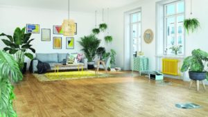 GALERIA_WNETRZ_DOMAR_Bel-Pol_panele_podlogowe_swiss_krono_aurum_fiori_dab_sunflower_D4588 Piękna pogoda, rozkwitające rośliny oraz dużo weselsza kolorystyka – Zaproś wiosnę do swojego wnętrza!