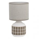 SALONY AGATA_36327-2 LAMPA STOŁOWA SZARA_GREY_34,90ZŁ Styl, wygoda i funkcjonalność: znajdź idealny mebel wypoczynkowy